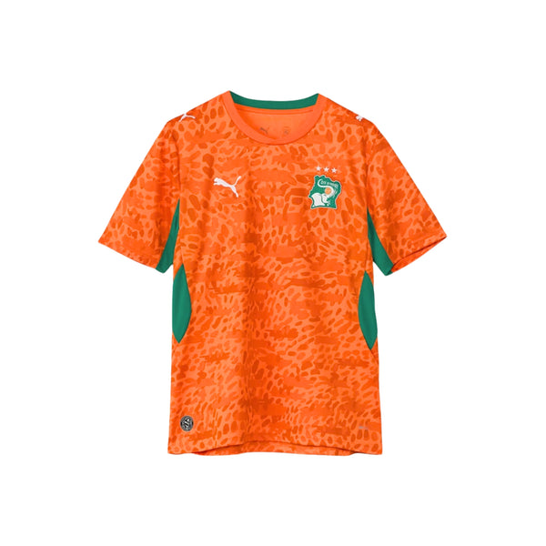Maillot Côte d'Ivoire Officiel 2026 Puma Orange Les Éléphants